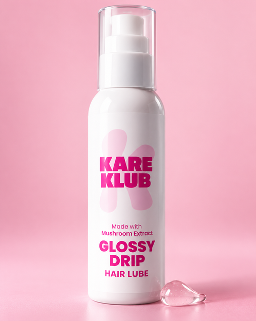 Glossy Drip — Hair Lube studio product photograph